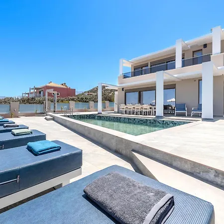 Elmar Bay Villa, Beachfront Luxury Escape With Private Pool * Hersonissos (Crete)